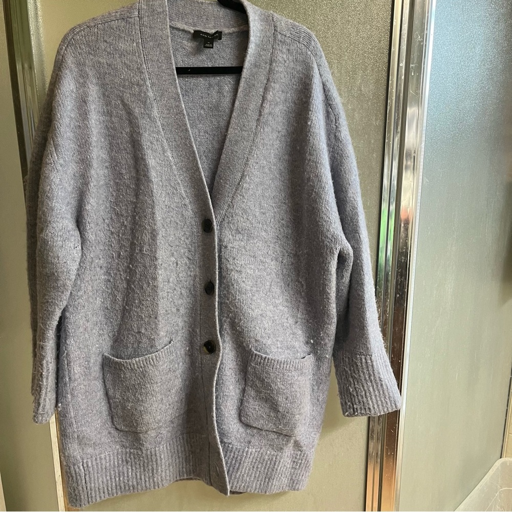 Ann Taylor oversized cardigan